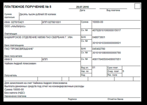 Как в платежке писать перечисление зп и больничного