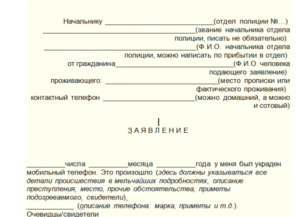Сколько дней рассматривается заявление в полицию о краже