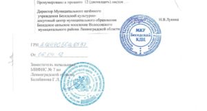 Изменения в устав казенного учреждения образец 2020