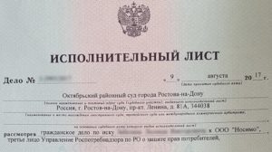 Покупка исполнительных листов юридических лиц