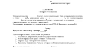Возврат госпошлины при апелляционной жалобе в судах общей юрисдикции