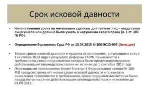 Срок исковой давности по оплате работ по договору подряда
