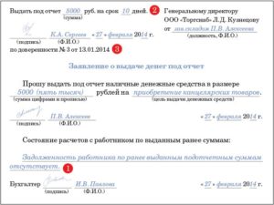 В сколько дневный срок для отчета по подотчетным суммам