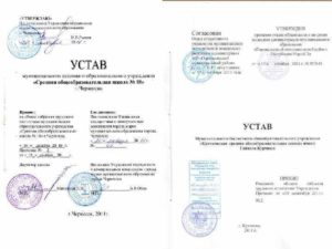 Изменения в устав казенного учреждения образец 2020