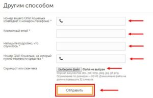Как вернуть деньги с киви если не туда отправил