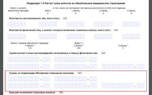 Количество застрахованных лиц в расчете по страховым взносам как рассчитать