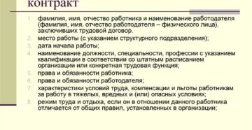 Анализ трудового договора на примере организации детского сада