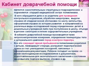 Обязанности медсестры кабинета неотложной помощи в поликлинике