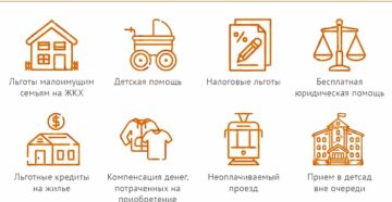 Какие льготы положены малоимущей семье с двумя детьми саратов