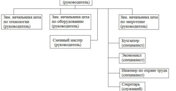 Заместитель начальника цеха по оборудованию обязанности