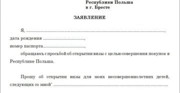 Заявление на аннуляцию визы