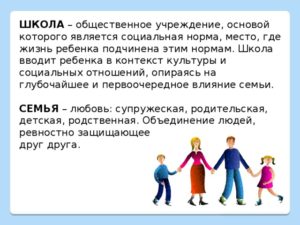 Участие родителей в воспитании детей является социальной нормой