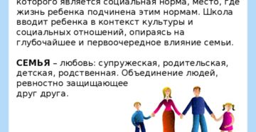 Участие родителей в воспитании детей является социальной нормой
