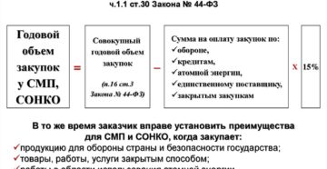 Закупки сонко по 44 фз пример привести