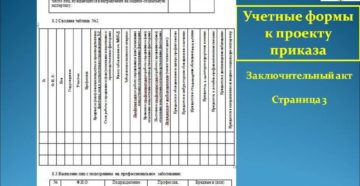 Образец заключительного акта по приказу 302н