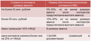 Обеспечение исполнения договора по 223 фз
