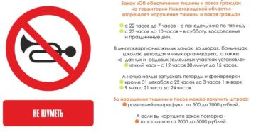 Закон о тишине в омске 2020 52 фз